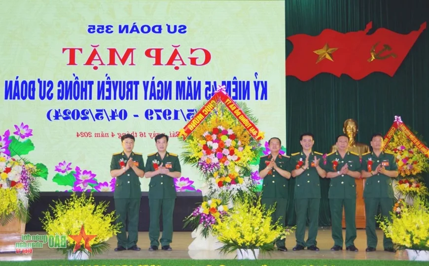 355th Division Celebrates 45th Traditional Day Anniversary with Pride