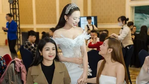 Stunning Wedding: Kim Oanh and Model Vu Tuan Viet Celebrate in Hai Duong - image 2