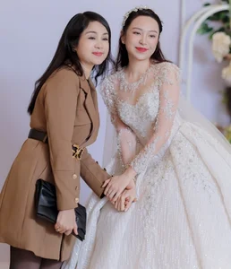 Stunning Wedding: Kim Oanh and Model Vu Tuan Viet Celebrate in Hai Duong - image 9