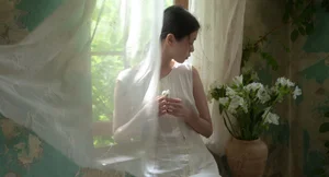 Cinematic Elegance: An Emotional Indoor Journey with Cai Jing Fan - image 13