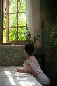 Cinematic Elegance: An Emotional Indoor Journey with Cai Jing Fan - image 1
