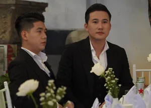A Star-Studded Wedding: Ha Tri Quang and Thanh Doan Celebrate with Quach Thanh Danh in a Grand Event - image 4