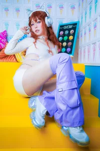 Y2K Cyber Cat Vibes: A Futuristic Fashion Journey with Coser Ely_eee - image 2
