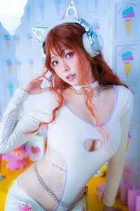 Y2K Cyber Cat Vibes: A Futuristic Fashion Journey with Coser Ely_eee - image 12