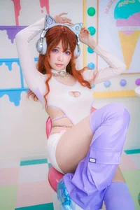 Y2K Cyber Cat Vibes: A Futuristic Fashion Journey with Coser Ely_eee - image 3