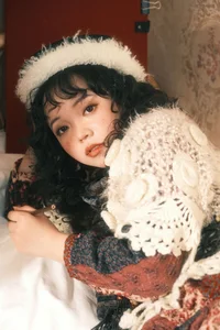 YiTuYu Art Language Vol.8132 - A Dreamy 23P Set with Beibei Bu Sleeping - image 13