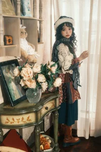 YiTuYu Art Language Vol.8132 - A Dreamy 23P Set with Beibei Bu Sleeping - image 9