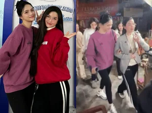 Chu Thanh Huyen and Huong Giang Idol: Candid Street Style Moments - image 2
