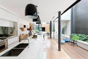30 Innovative Mezzanine Designs for Small Townhouses with Greenery - image 15