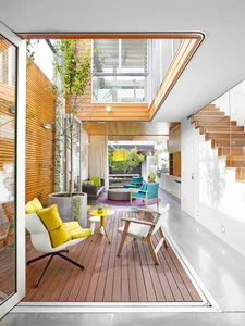 30 Innovative Mezzanine Designs for Small Townhouses with Greenery - image 27