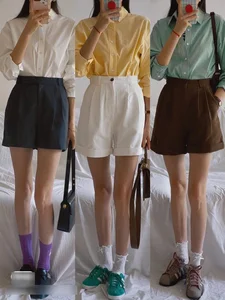 Autumn Fashion Guide: How to Style Classic Shirts with Shorts or Trousers - image 5