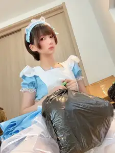 Coser NAGISA: Captivating Maid Cosplay in Exclusive Part04 Collection - Discover Her Enchanting Beauty - image 7