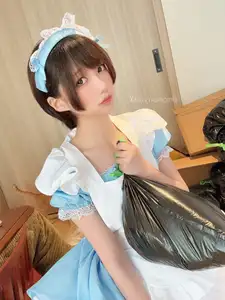 Coser NAGISA: Captivating Maid Cosplay in Exclusive Part04 Collection - Discover Her Enchanting Beauty - image 6