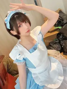 Coser NAGISA: Captivating Maid Cosplay in Exclusive Part04 Collection - Discover Her Enchanting Beauty - image 14