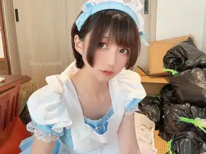 Coser NAGISA: Captivating Maid Cosplay in Exclusive Part04 Collection - Discover Her Enchanting Beauty - image 17