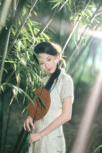 Captivating Aesthetic Photography in YiTuYu Art Language Vol.9886 Featuring Zhong Ting Er - image 7