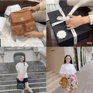 Quỳnh Anh - Vợ Duy Mạnh khoe túi hiệu trăm triệu: Cuộc sống xa hoa của nàng WAG - image 4