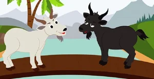 The Classic Moral Fable of the Two Goats Crossing the Bridge - image 7