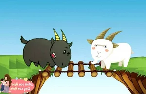 The Classic Moral Fable of the Two Goats Crossing the Bridge - image 5