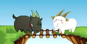 The Classic Moral Fable of the Two Goats Crossing the Bridge - image 8