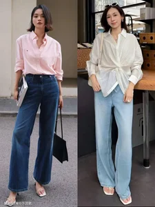 4 Elegant Pant Styles for Middle-Aged Women to Pair with Shirts - image 15