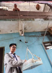 The Unique Rope-Dropping Hu Tieu Noodle Shop in Ho Chi Minh City - image 1