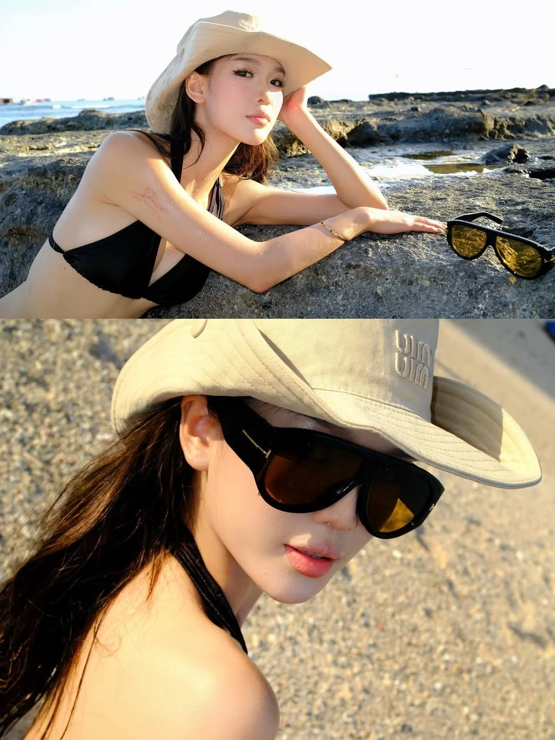Wyn Anh Showcases Stunning Beach Style in Latest Summer Bikini Collection