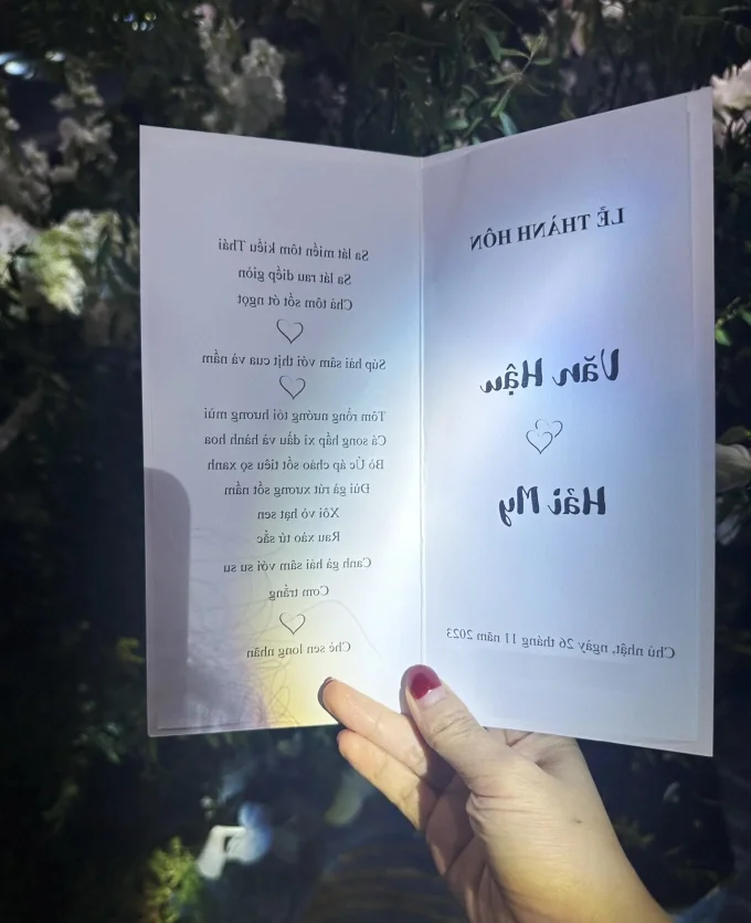 Inside the Luxurious Multi-Style Wedding Menu of Doan Van Hau and Doan Hai My