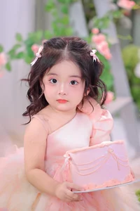 Lisa Daughter of Khanh Thi and Phan Hien Stuns with Living Doll Visuals - image 2