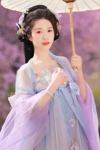 Hua Zhuang Shi Tian: Ethereal Beauty in Hanfu Amidst Cherry Blossoms, YiTuYu Vol.8837 - image 14