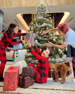 Comedian Viet Huong Celebrates a Warm and Joyful Christmas with Family - image 1