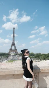 Linh Dan Captures Hearts with Stunning Travel Photos in Paris France - image 1