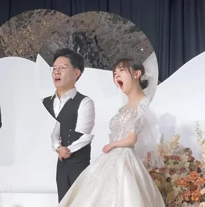 The Hilarious Reality of Wedding Planning: A Tired Bride's Candid Moments - image 1