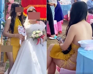 Guest Sparks Online Debate Over Inappropriate Wedding Guest Attire - image 3