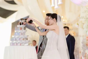 A Fairytale Wedding: Stunning Photos from Văn Thanh and Bích Hạnh's Special Day - image 10