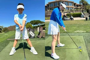 Thien Tu’s Golfing Skills: Thuy Tien Shares Her Son’s Surprising Growth - image 5
