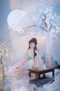 YiTuYu Art Language Vol.6124: Huang Yu Yao in Floral Elegance - image 1