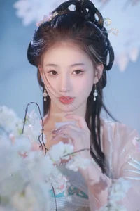 YiTuYu Art Language Vol.6124: Huang Yu Yao in Floral Elegance - image 4