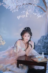 YiTuYu Art Language Vol.6124: Huang Yu Yao in Floral Elegance - image 6