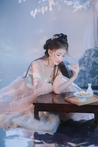 YiTuYu Art Language Vol.6124: Huang Yu Yao in Floral Elegance - image 24