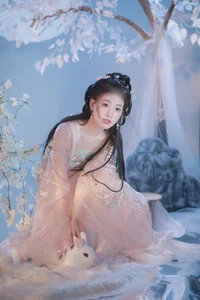 YiTuYu Art Language Vol.6124: Huang Yu Yao in Floral Elegance - image 7