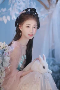 YiTuYu Art Language Vol.6124: Huang Yu Yao in Floral Elegance - image 8