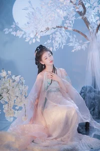 YiTuYu Art Language Vol.6124: Huang Yu Yao in Floral Elegance - image 33