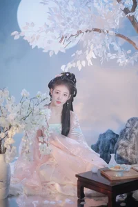 YiTuYu Art Language Vol.6124: Huang Yu Yao in Floral Elegance - image 10