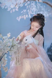 YiTuYu Art Language Vol.6124: Huang Yu Yao in Floral Elegance - image 13