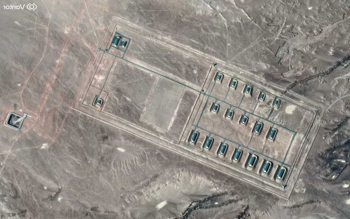 Satellite Imagery Reveals China's Massive 'Nuclear Eight Trigrams' Facility Layout
