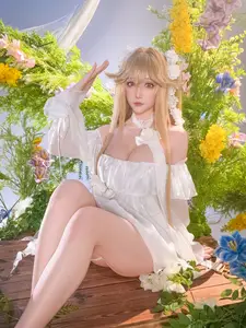 Pure Ethereal Beauty: Hoshilily as Anchorage from Azur Lane - image 23