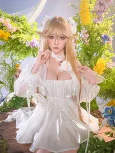 Pure Ethereal Beauty: Hoshilily as Anchorage from Azur Lane - image 6