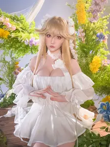 Pure Ethereal Beauty: Hoshilily as Anchorage from Azur Lane - image 18