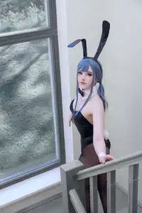 Coser Candy Ball's Enchanting Blue Bunny Transformation - Exclusive Photos - image 15